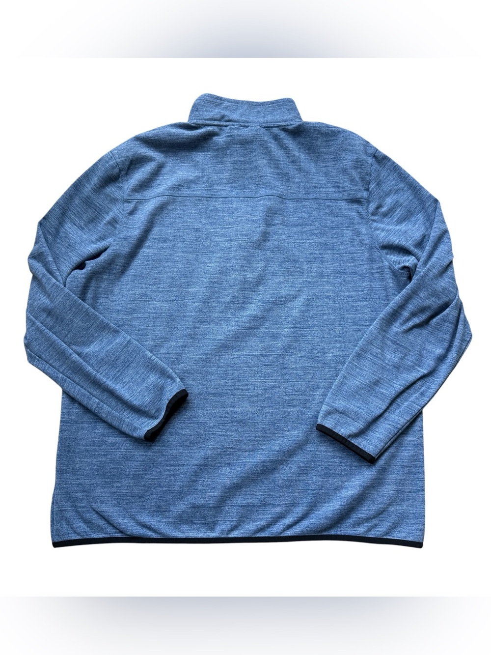 Avalanche Outdoor Supply Co Blue Heather Quarter Zip Performance Pullover XL - Picture 10 of 11